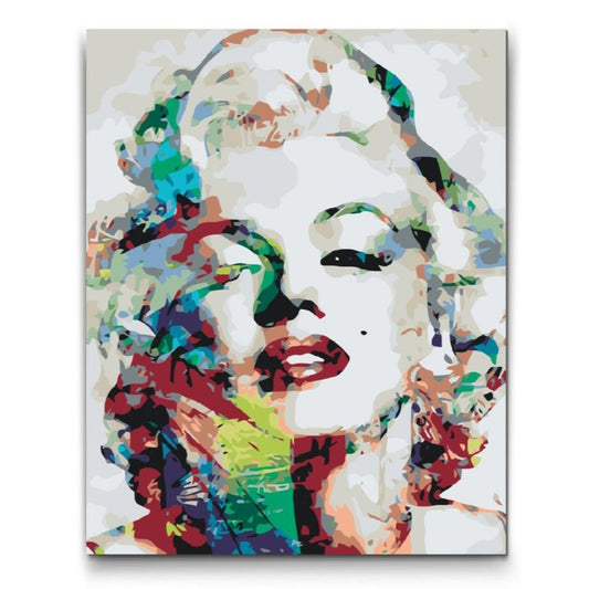 Måla efter nummer vuxna - Marilyn Monroe