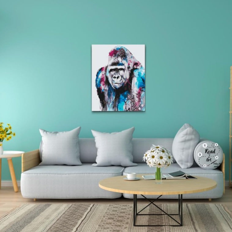 Paint By Numbers vuxna - GORILLA