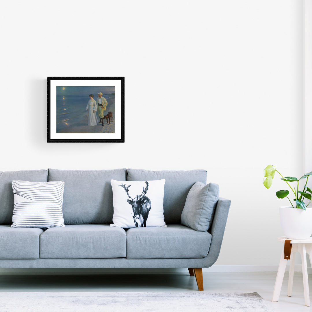 KESÄILTA SKAGEN-RANNALLA - Peder Severing Krøyer