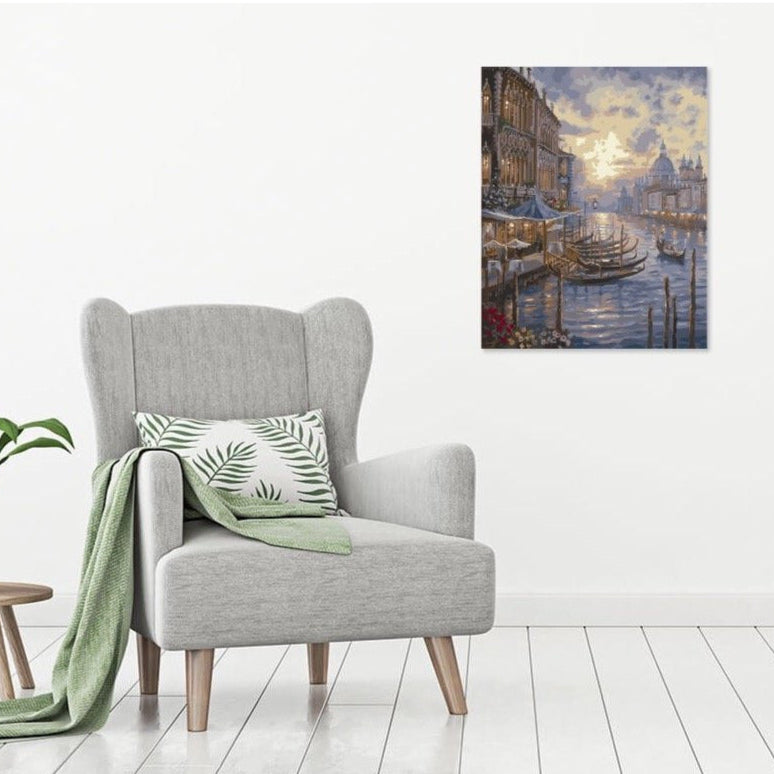 Venice målarbild som paint by numbers-kit – skapa din egen tavla