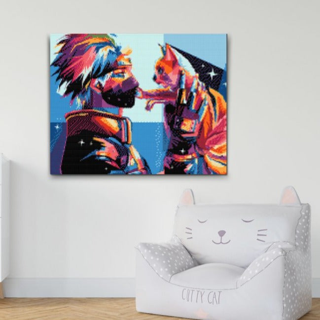 KAKASHI KURAMAN KANSSA - timanttimaalaus