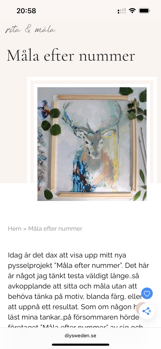 DIYSweden skrev om oss redan 2021 – och vi dansar fortfarande!