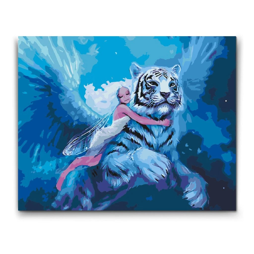 Himmel beskyddare – måla efter nummer tavla