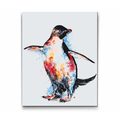 Måla efter nummer - HAPPY FEET