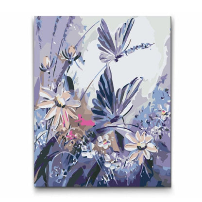 Butterflies måla efter nummer-kit – färgglada fjärilar att måla själv
