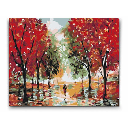 Paint By Numbers for vuxna- fri ram og frakt - HÖSTVANDRING