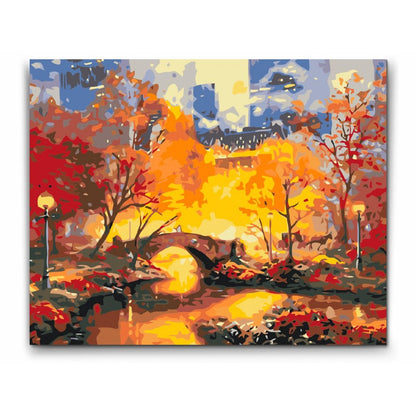 Måla Efter Nummer - Central Park New York