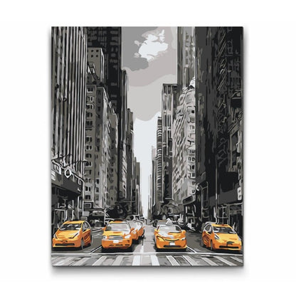 Måla efter nummer - NEW YORK