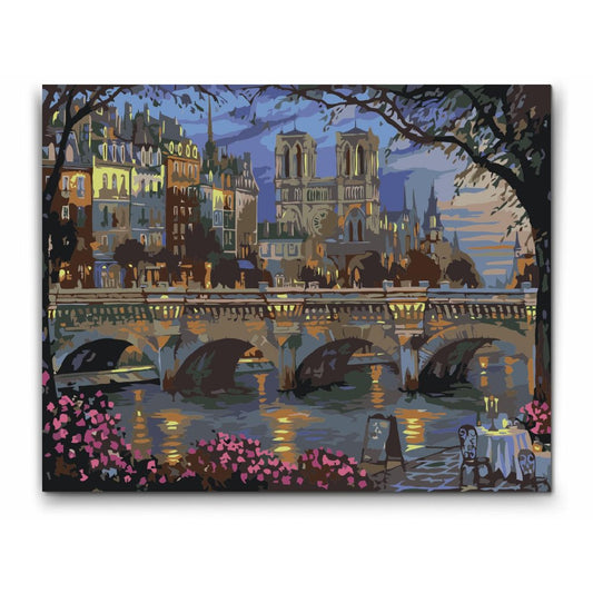 NOTRE DAME - med dubbelfärg och fri frakt - paint by number