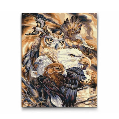 Paint By Numbers i Sverige - ROV FÅGOR