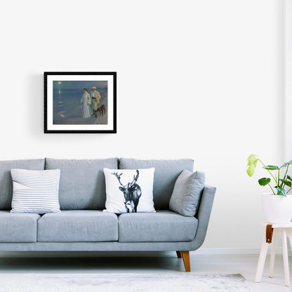 KESÄILTA SKAGEN-RANNALLA - Peder Severing Krøyer 