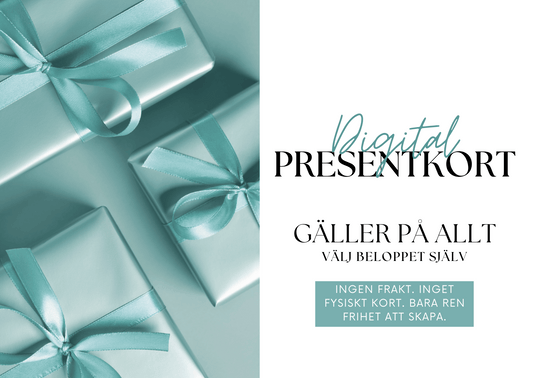 Digitalt presentkort till PaintByNumbers – skickas direkt via e-post