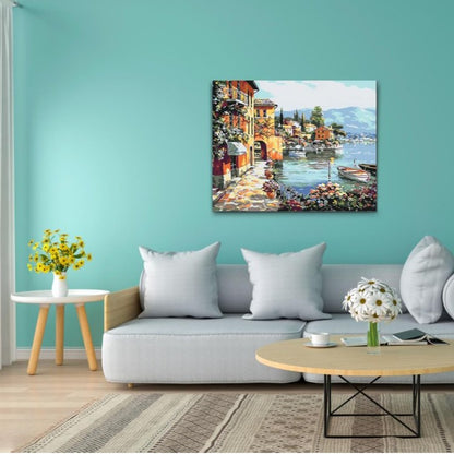 Måla efter nummer – Den Italienska Rivieran som tavla att måla själv