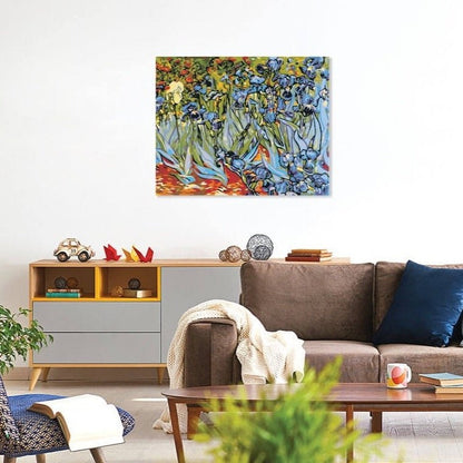 Blommotiv i klassisk Van Gogh-stil – paint by numbers tavla