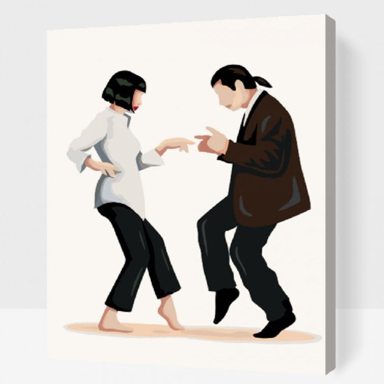 Måla Efter Nummer - PULP FICTION - Paint by Numbers