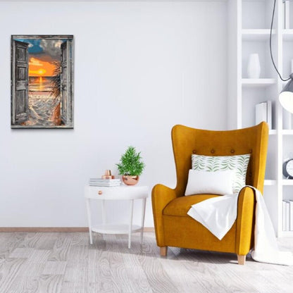 Måla Efter Nummer - DÖRR TILL PARADISET - Paint By Numbers