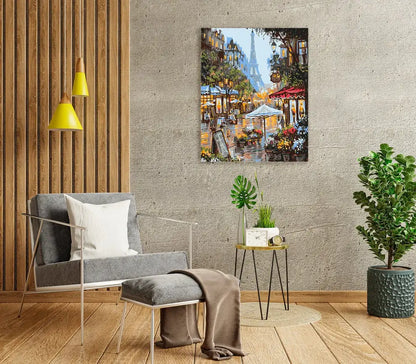 Måla efter nummer - PARIS BLOMMARKNAD - Paint By Numbers Sverige