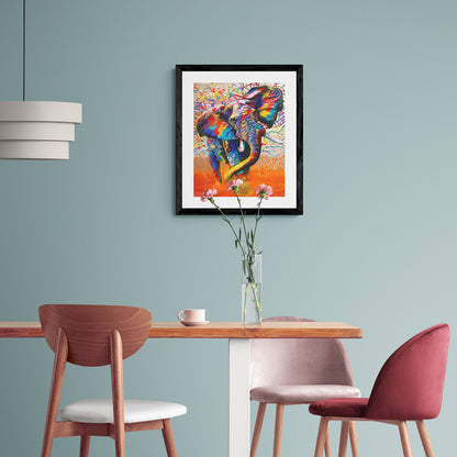 Paint by number for vuxna - ELEPHANT POWER