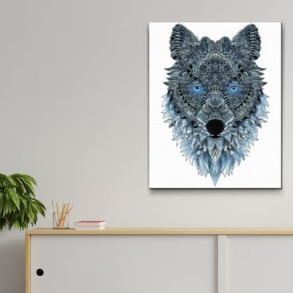 Förvandla ditt hem med Varg Mandala Diamond Painting